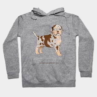 cute catahoula leopard puppy Hoodie